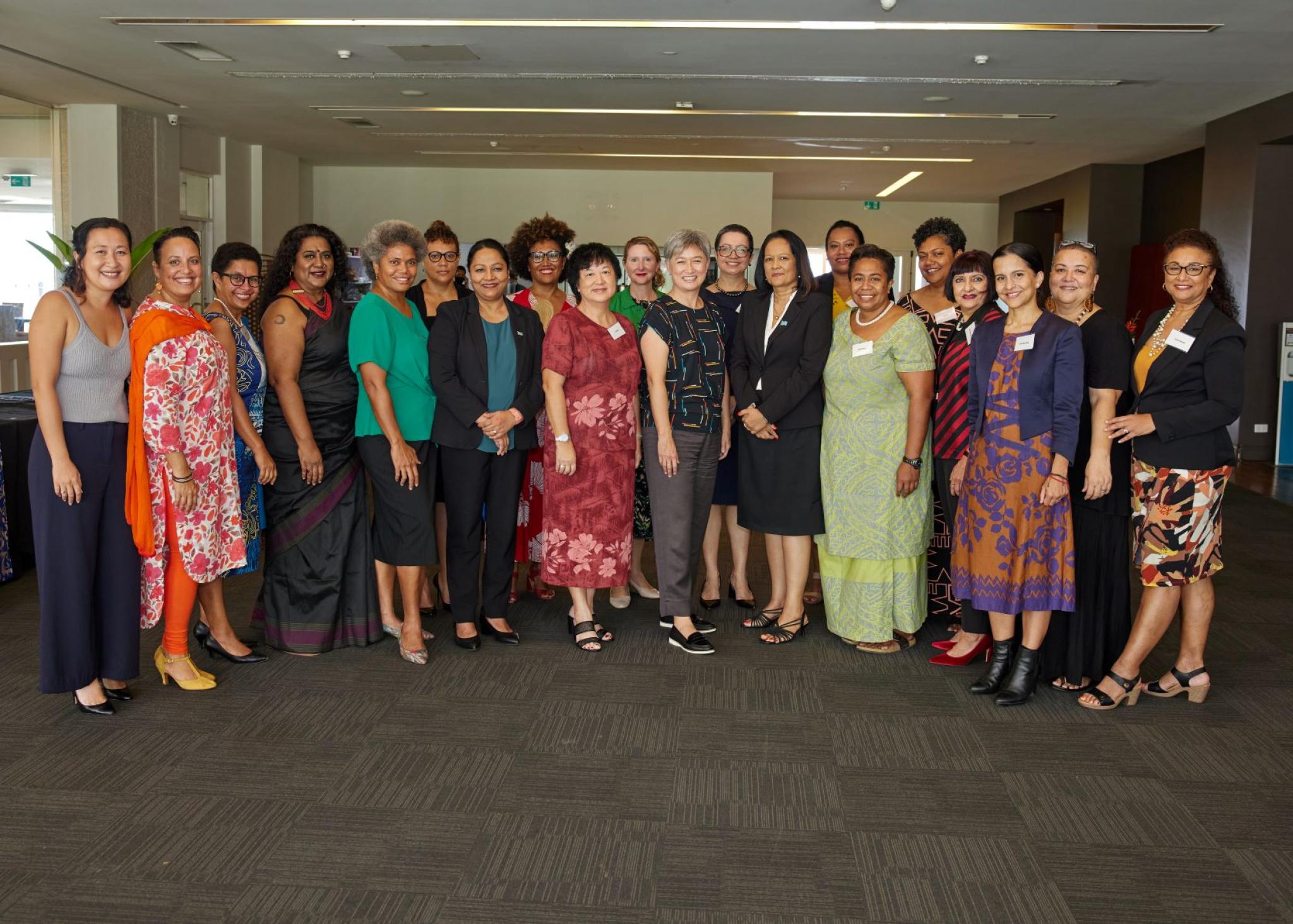 Senator Penny Wong in Fiji (May 2022) - Roundtable with women leaders