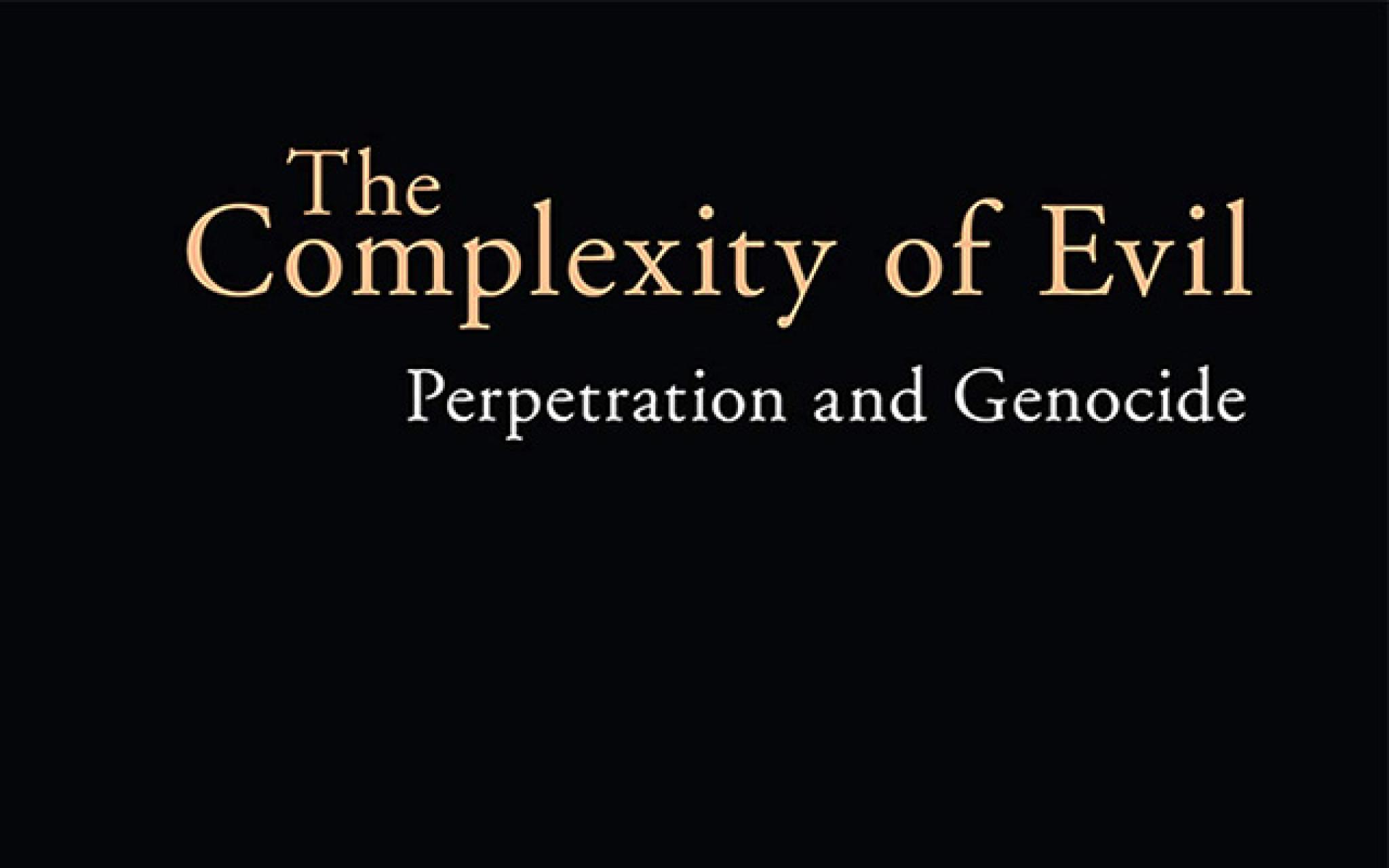Book cover: Complexity of Evil by Timothy Williams