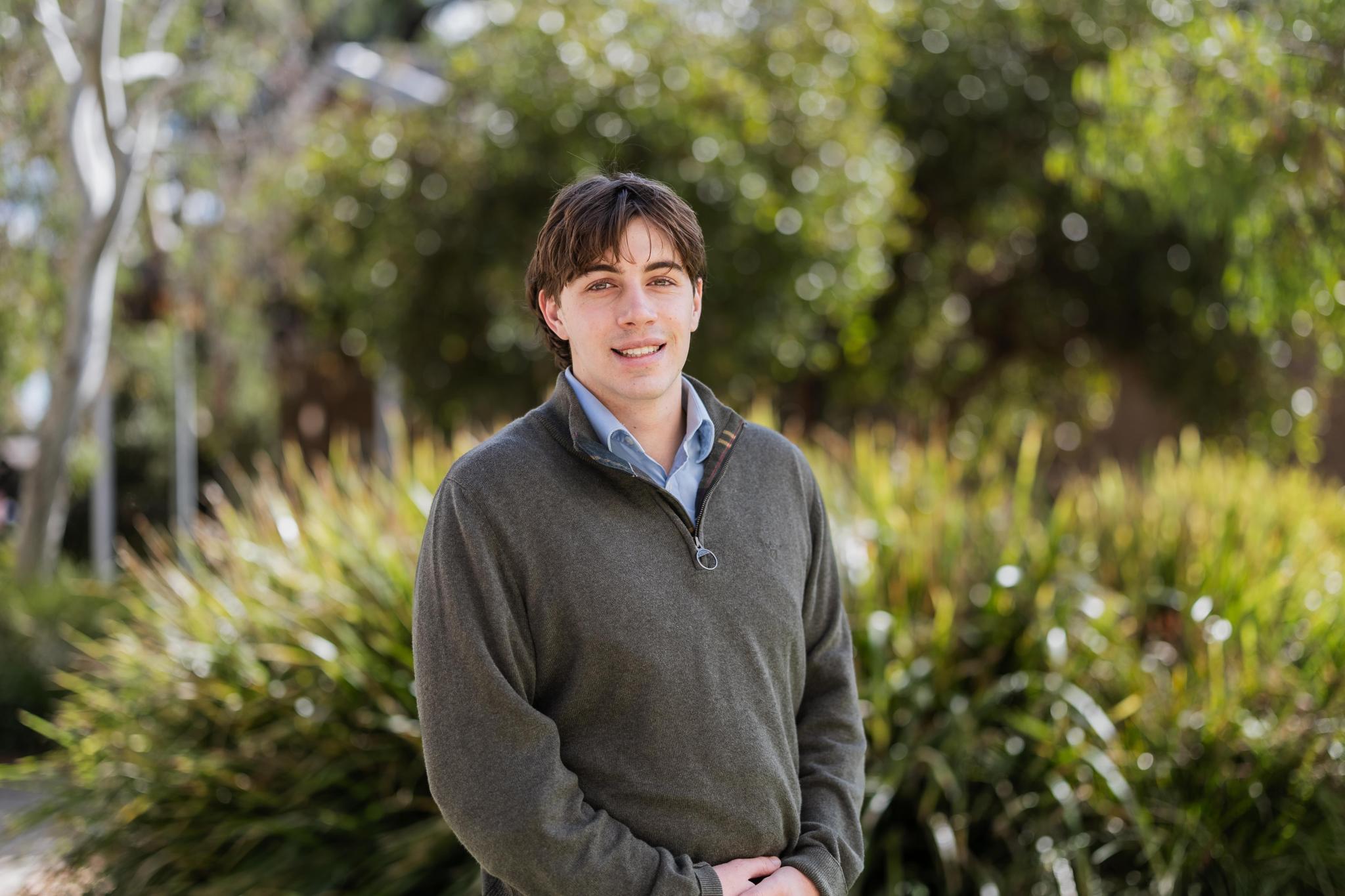 Master of Peace and Conflict Studies Student Matthew Beaver