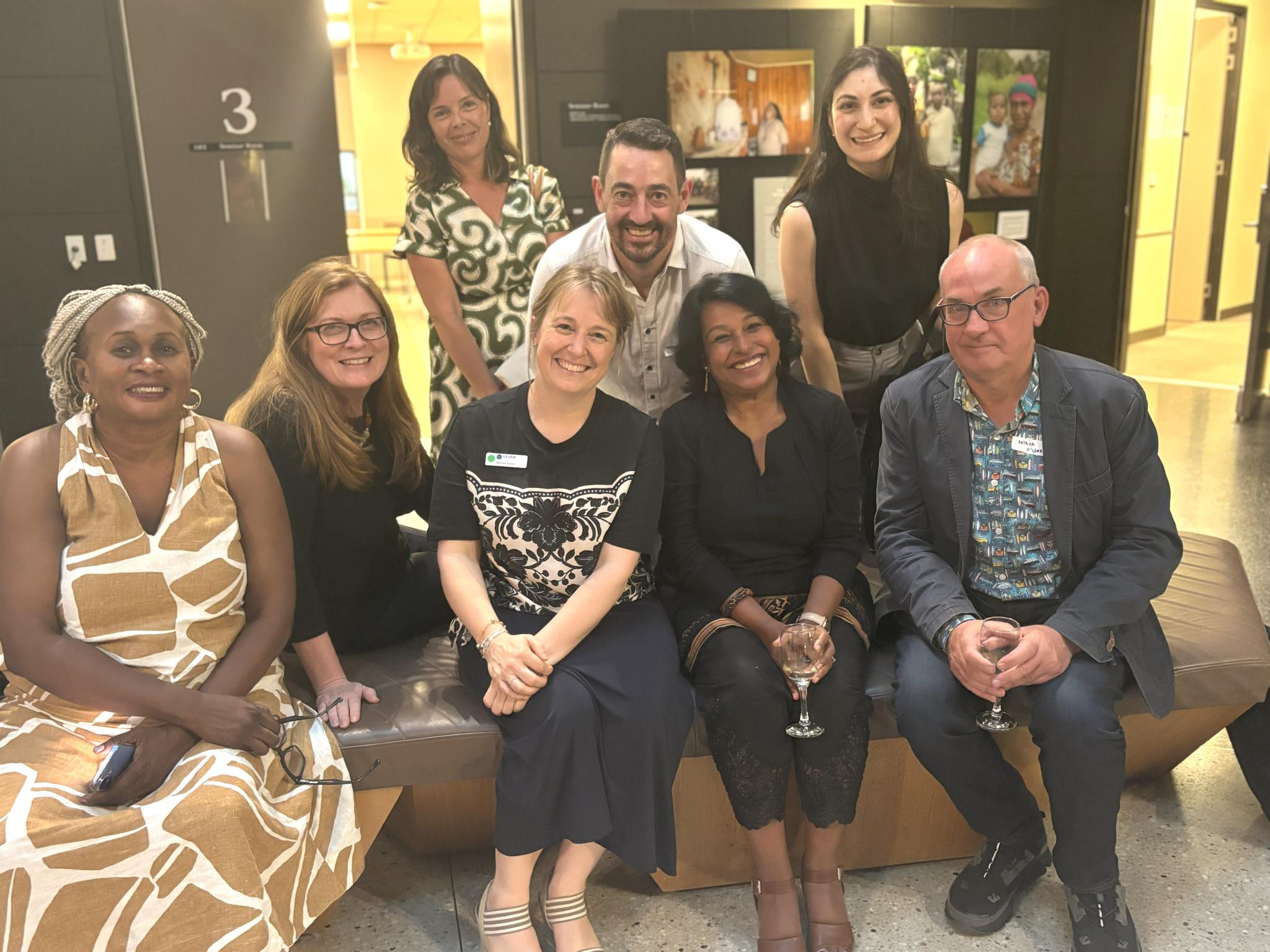 Practitioners and Scholars: Carol Angir, Michelle Higelin (ActionAid Australia), Amra Lee (ANU), Michelle Godwin (ANU), Anthony Nolan (IRC), Bina D'Costa, Aryana Mohmood (ANU), Patrick O'Leary (Griffith University) Practitioners and Scholars: Carol Angir, Michelle Higelin (ActionAid Australia), Amra Lee (ANU), Michelle Godwin (ANU), Anthony Nolan (IRC), Bina D'Costa, Aryana Mohmood (ANU), Patrick O'Leary (Griffith University)