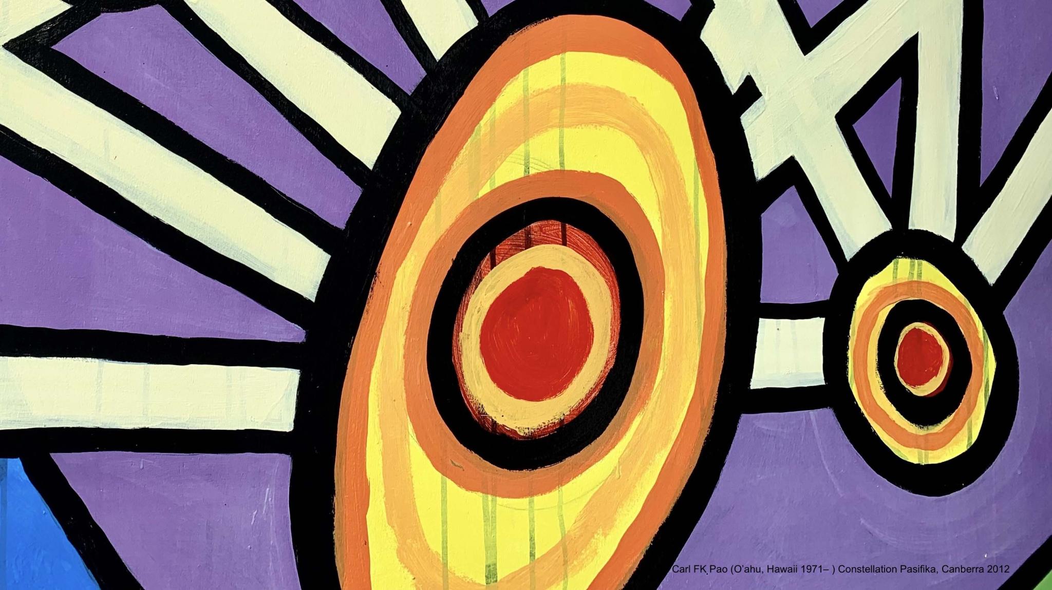 Art work by Carl FK Pao with attribution