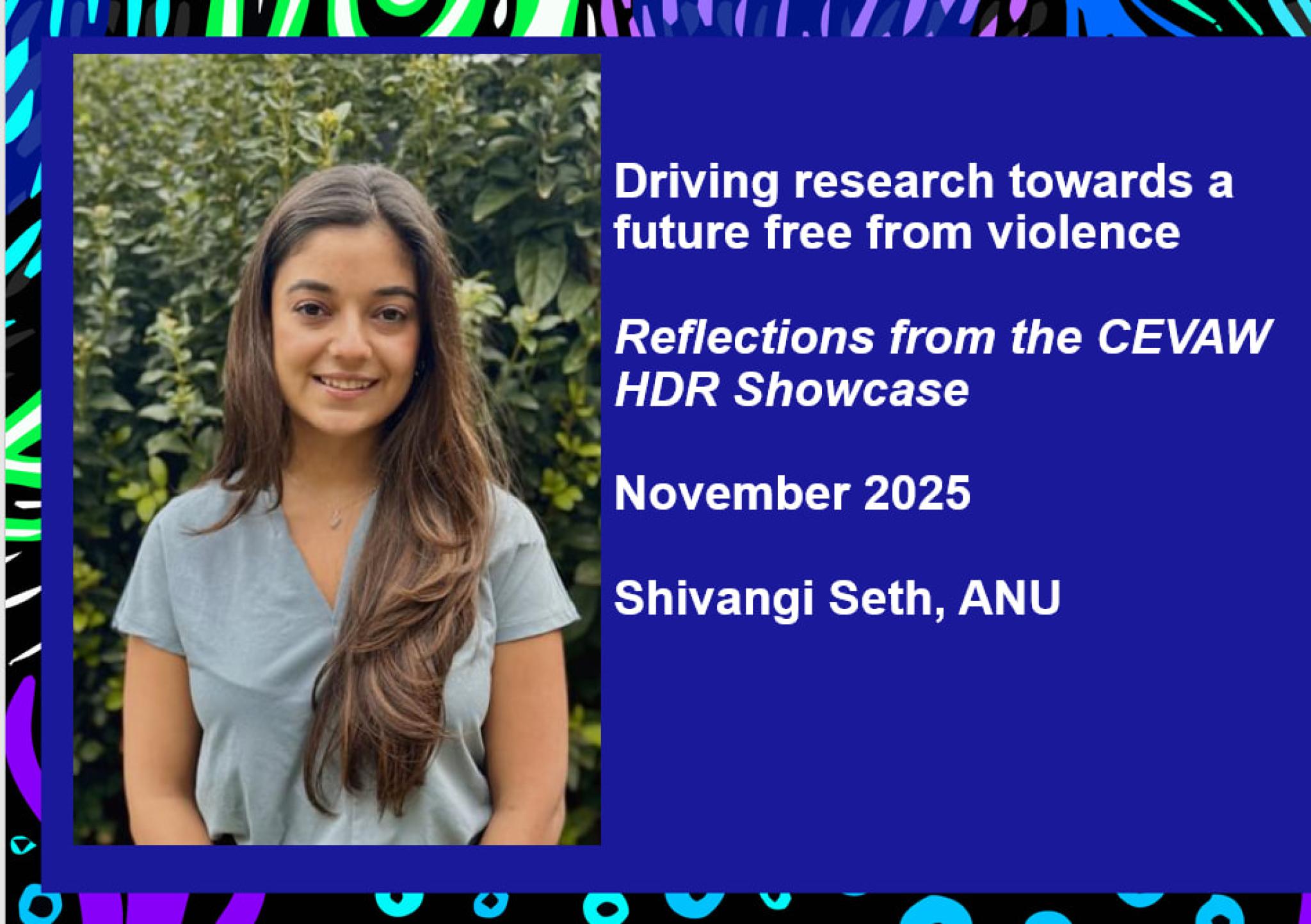 Shivangi Seth, ANU Bell School