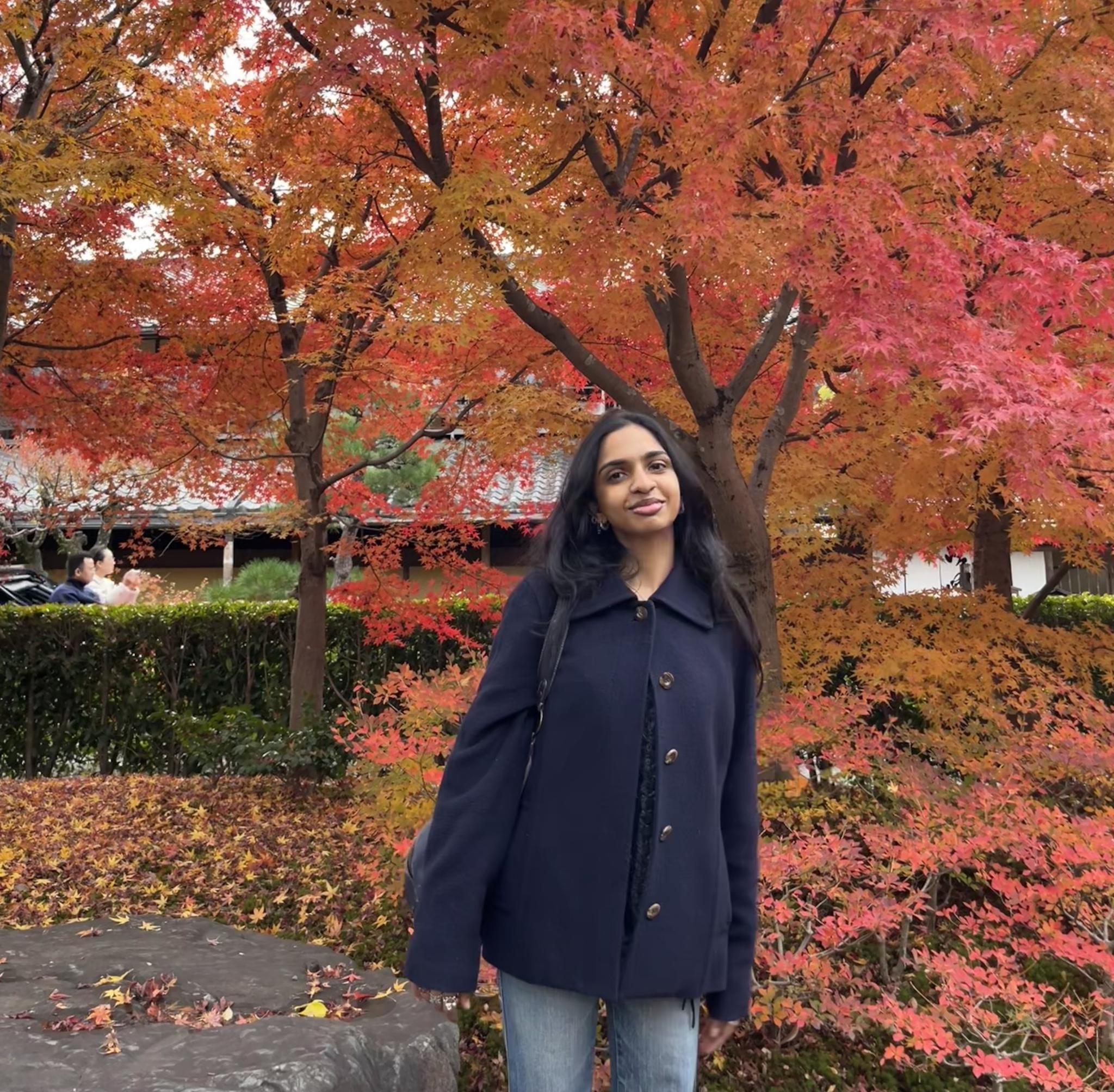 Undergraduate student Sarah Meera