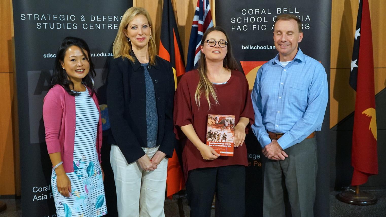 Coalition Strategy and the End of the First World War - group shot with Toni Erskine and Evelyn Goh.jpg