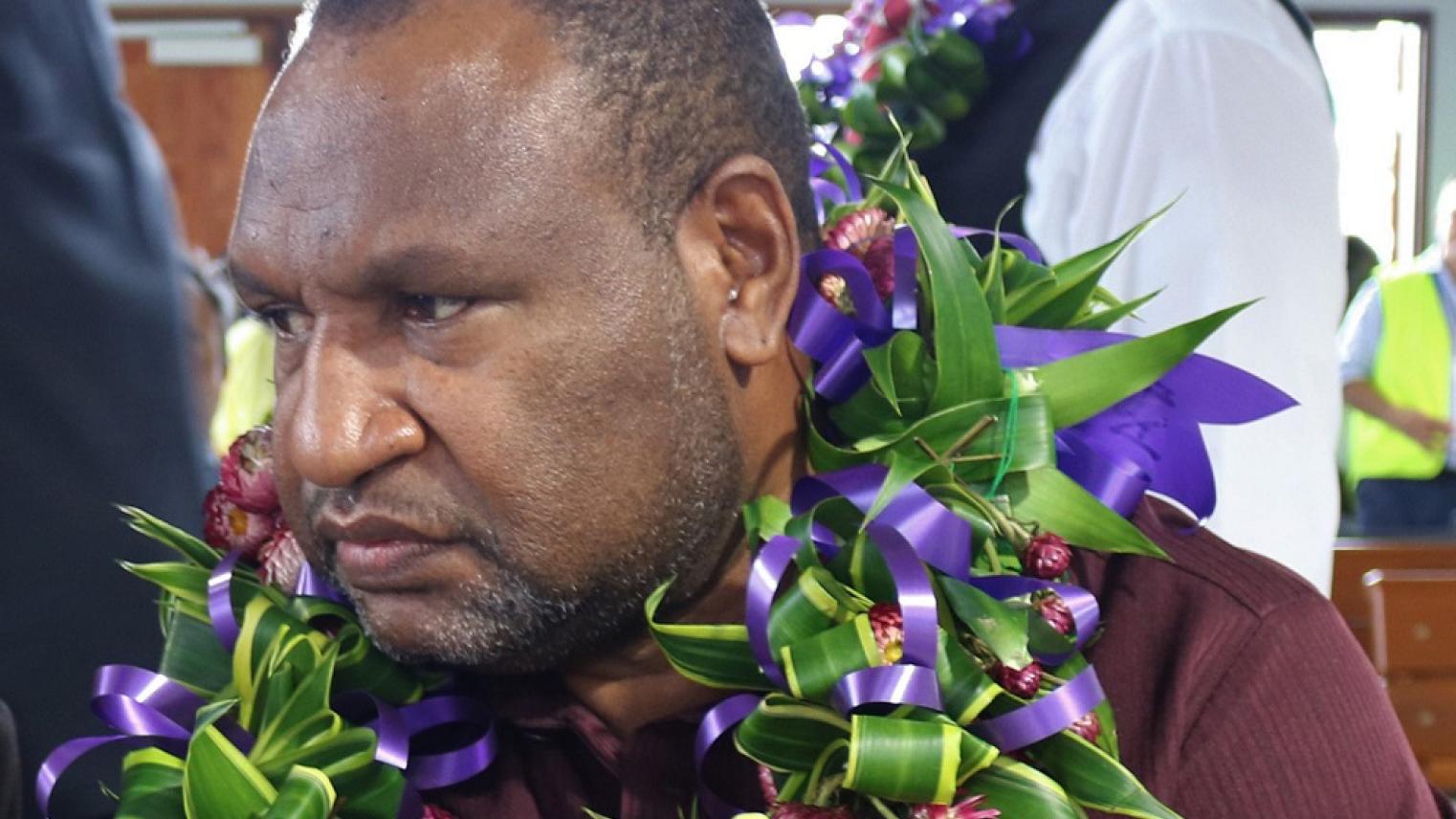 Papua New Guinea Prime Minister James Marape. Picture credit:  Australian High Commission Papua New Guinea