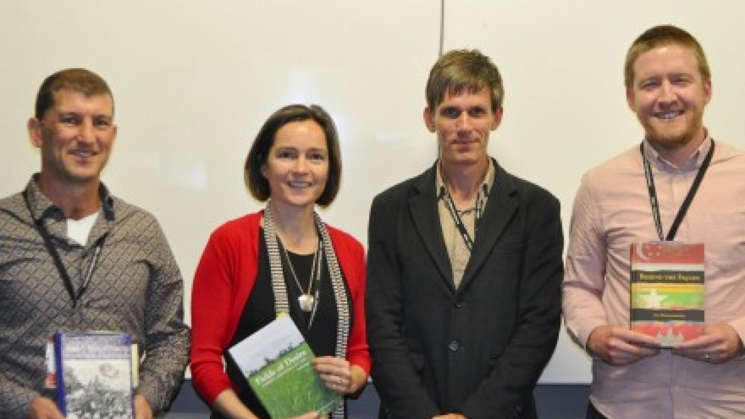 NBSEAS panel at the ASSA Conference in Sydney in June 2018: Patrick Jory, Holly High, Nick Cheesman and Lee Morgenbesser.