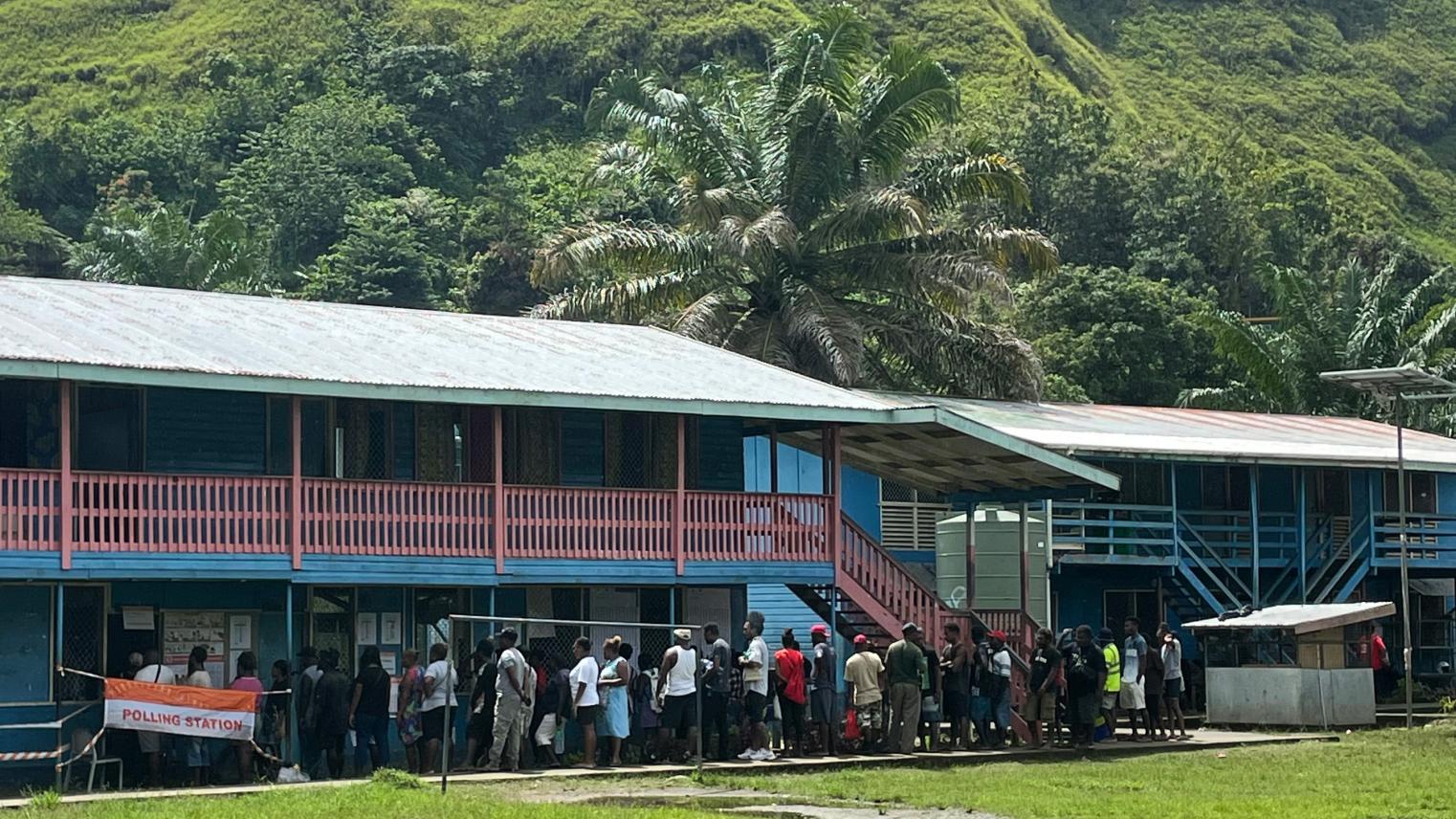 Tuvaruhu polling station